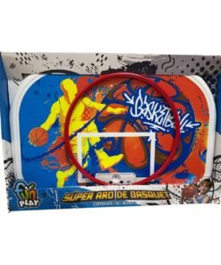 Aro De Basquet Con Pelota Inflador Y Red 55323