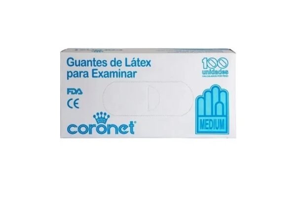 Guantes de Latex Coronet Caja x100u
