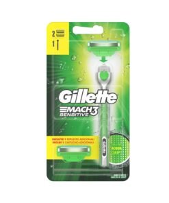 Gillette Mach3 Sensitive x2 cartuchos
