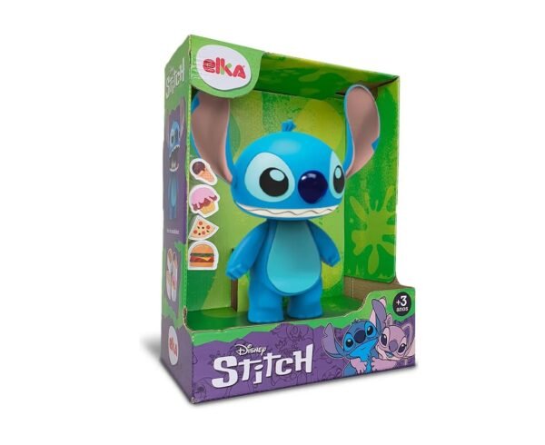 Muñeco Stitch Disney De 24 Cm Con Comiditas Divertidas Elka