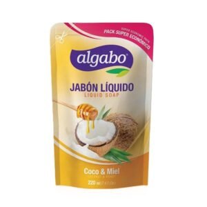 Gel de Ducha Algabo - Coco y Miel ( Recarga Económica) x220ml