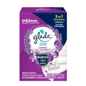 Glade Repuesto Canasta Campos de Lavanda 3 en 1