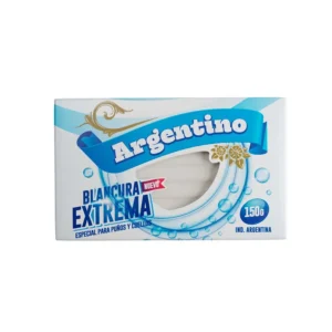 Jabon Blanco Argentino x150g Blancura Extrema