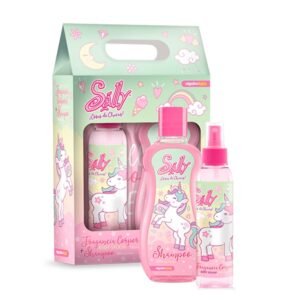 Body Splash (125ml) + Shampoo (200ml) Algabo Kids - Sally Unicornio Set x2