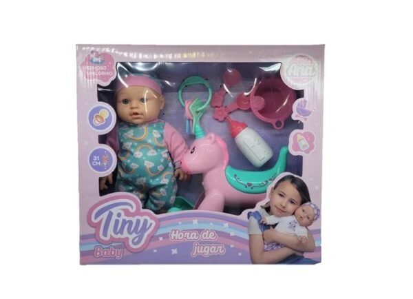 Tiny Bebe Ana Hora de Jugar con Unicornio