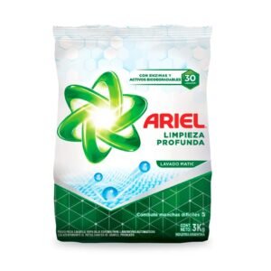 Ariel Jabón en Polvo Limpieza Profunda
