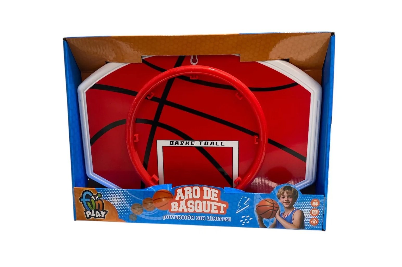 Aro de Basquet + Pelota e Inflador