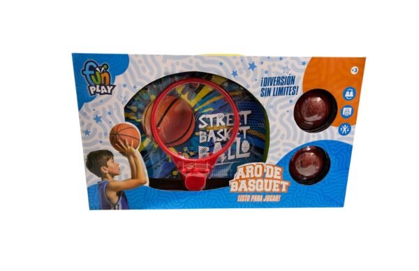 Aro De Basquet Infantil Con Pelotas FunPlay- 56057