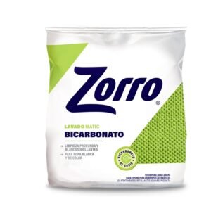 Zorro Jabon en Polvo Bicarbonato Lavado Matic