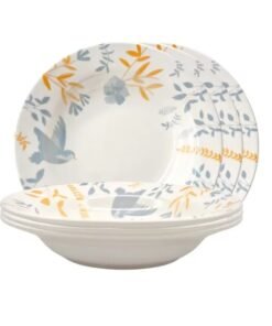 Plato Hondo Biona Diseño aves