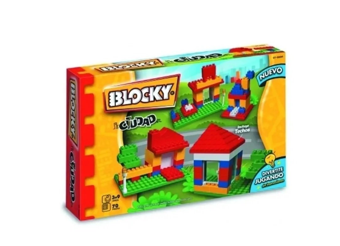 Blocky Ciudad x 70 Piezas