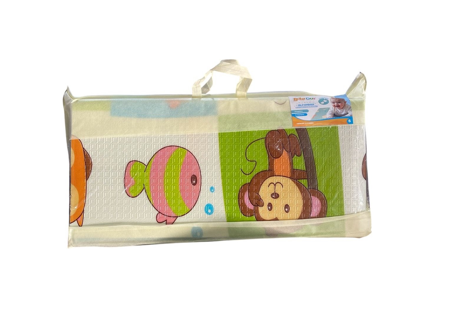Alfombra Plegable Reversible Infantil Sebigus En Bolsa