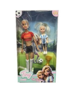Tiny y Lucy Futbolistas
