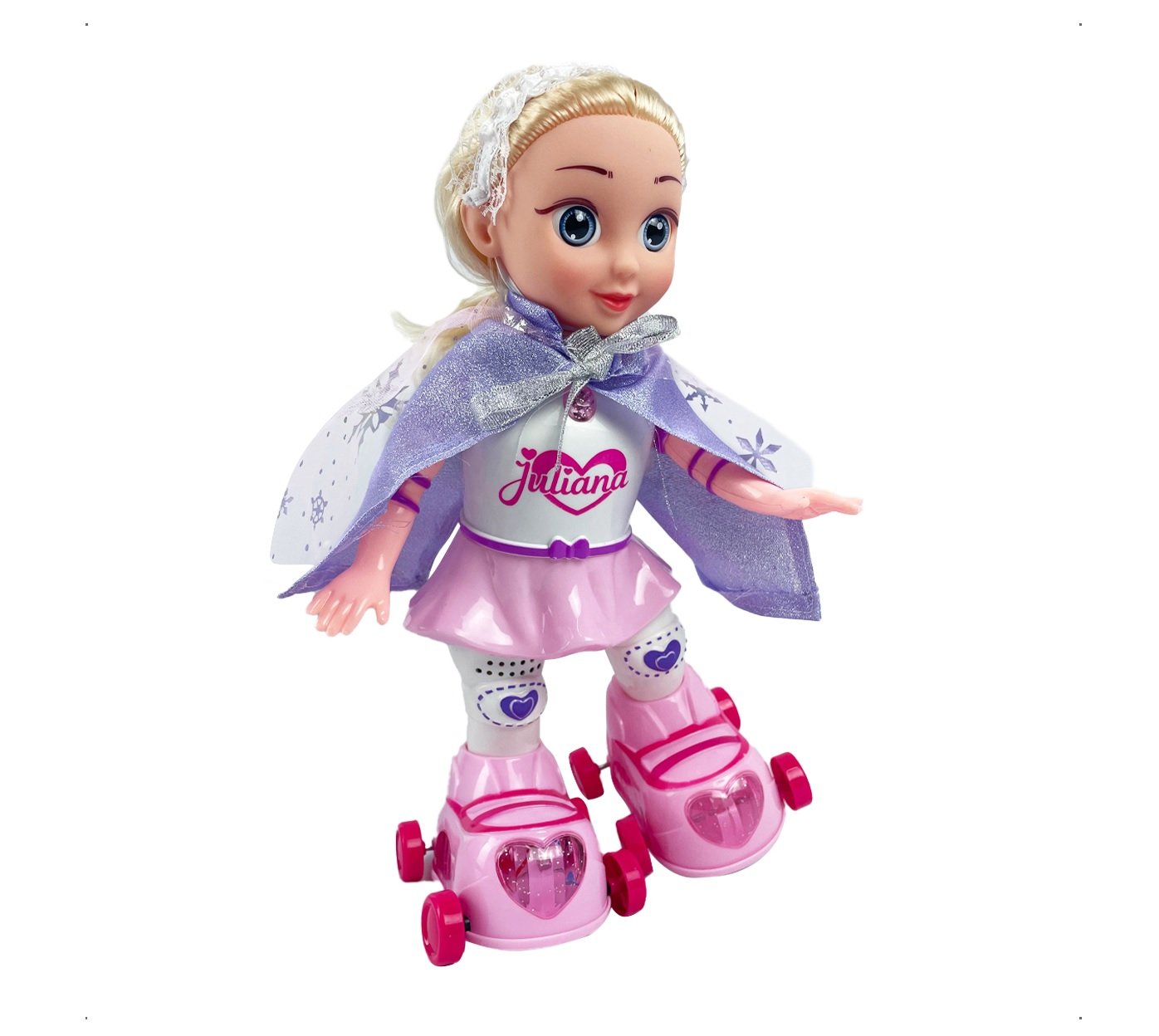 Juliana Muñeca Patinadora Con Luz Y Sonido - Imagen 3