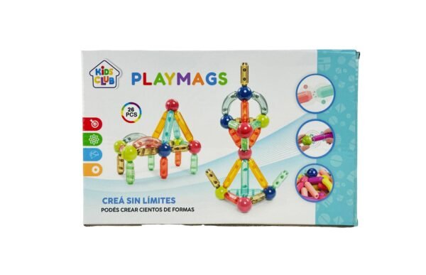Piezas Magnéticas x26 piezas- Playmags