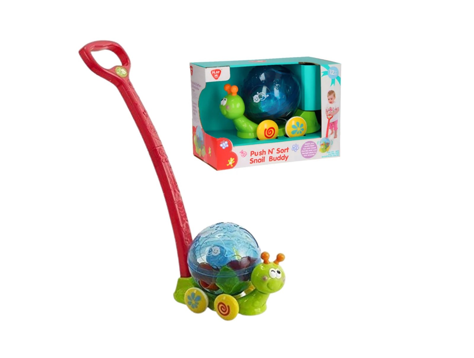 Caminador Snail Caracol Empuja Y Clasifica - Playgo