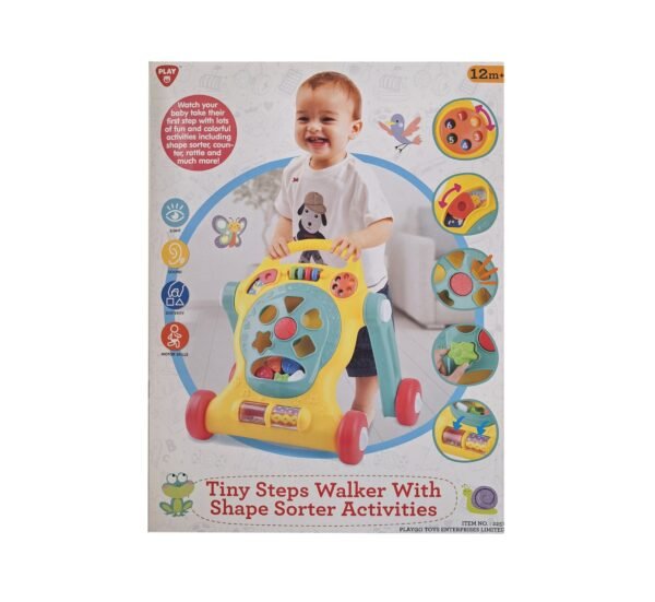 Caminador Tiny Steps Pequeños Pasitos Con Encastre Playgo