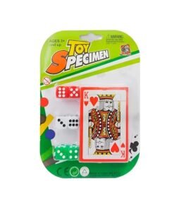 Juego de Poker- Set Cartas + Dados