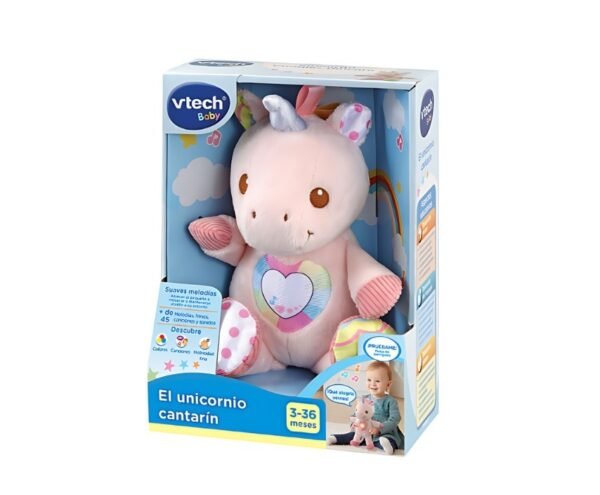 Peluche Unicornio Cantarin Primera Infancia Musical Vtech