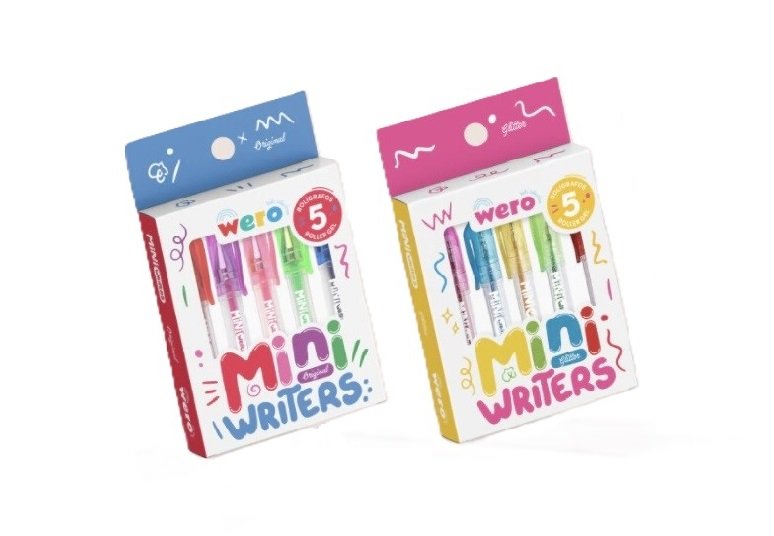 Wero Mini Writers- Boligrafos Mini Set x5
