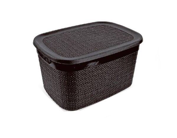 Cesto Europa con Tapa Plastica