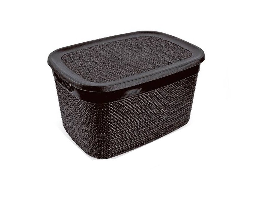 Cesto Europa con Tapa Plastica