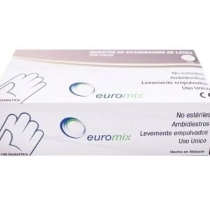 Guantes de Latex Caja Euromix