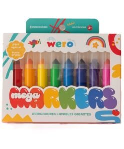 Wero Mega Markers- Marcadores Gigantes x8