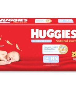 Huggies Natural Care Recién Nacidos x34