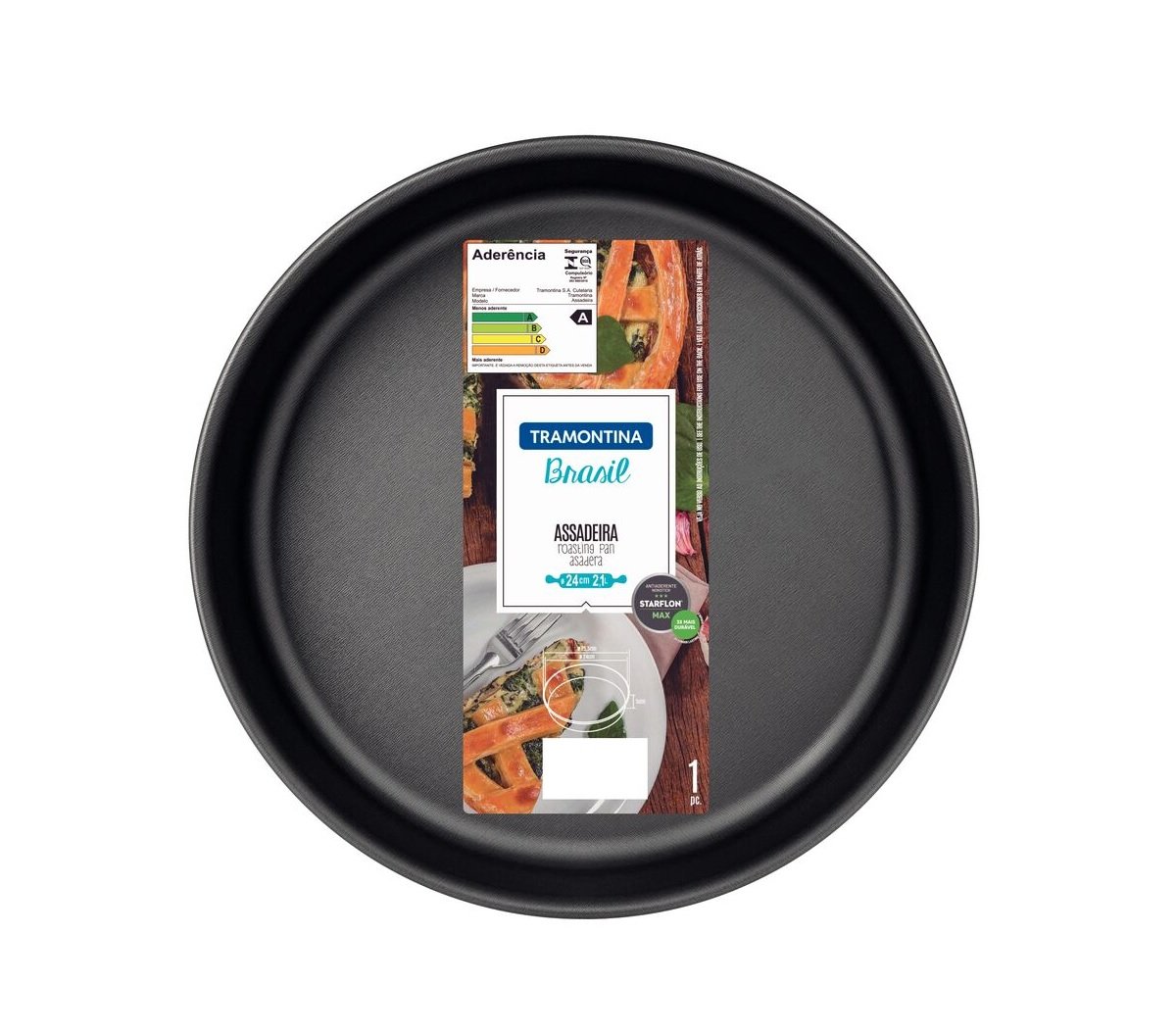 Tramontina Asadera Redonda 24 cm