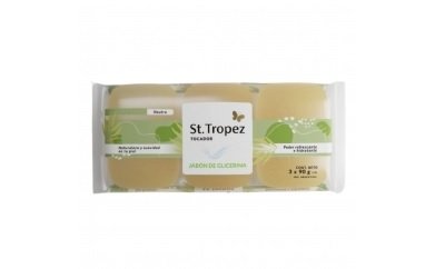 Jabon St. Tropez Glicerina x3 Neutro