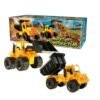 Set Constructor Camion Volcador+excavadora Duravit Amarillo - Imagen 2