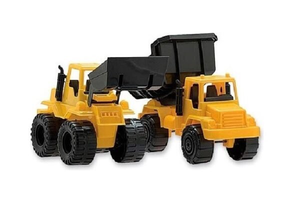 Set Constructor Camion Volcador+excavadora Duravit Amarillo