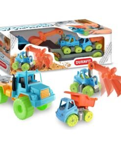 Set de Construccion Excavadora Camión y Volcador 233