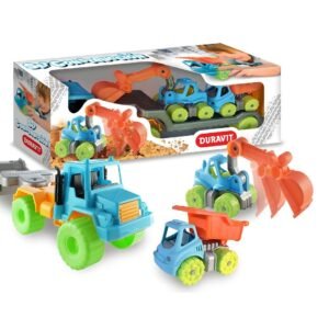 Set de Construccion Excavadora Camión y Volcador 233