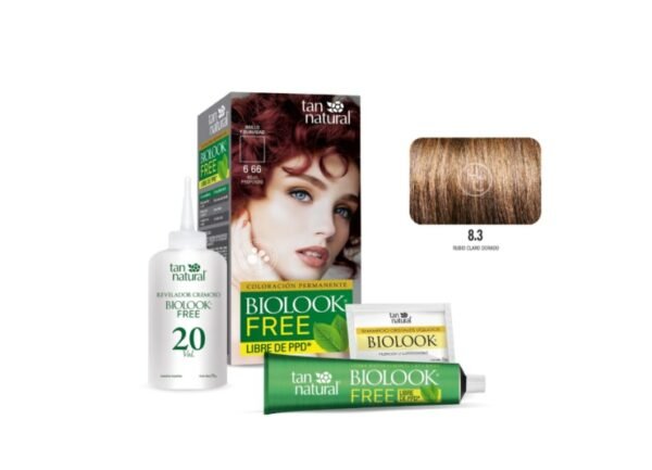 Tan Natural Biolook Free N°8.3 Rubio Claro dorado