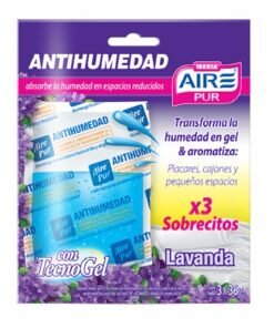 Iberia Aire Pur Antihumedad Sobrecitos x3 Lavanda - TecnoGel