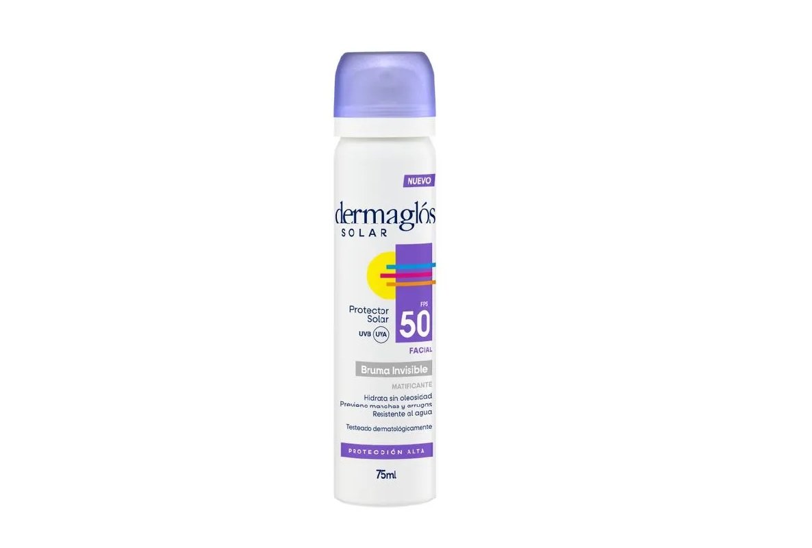 Dermaglós Solar Bruma Invisible FPS 50 (Matificante) 75ml Facial