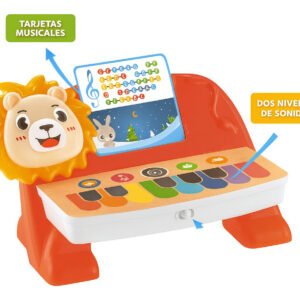 Piano Musical Baby gus ¡aprende Jugando!