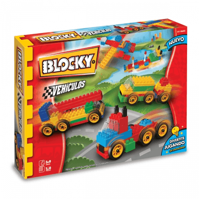 Blocky Vehículos x140 PCS