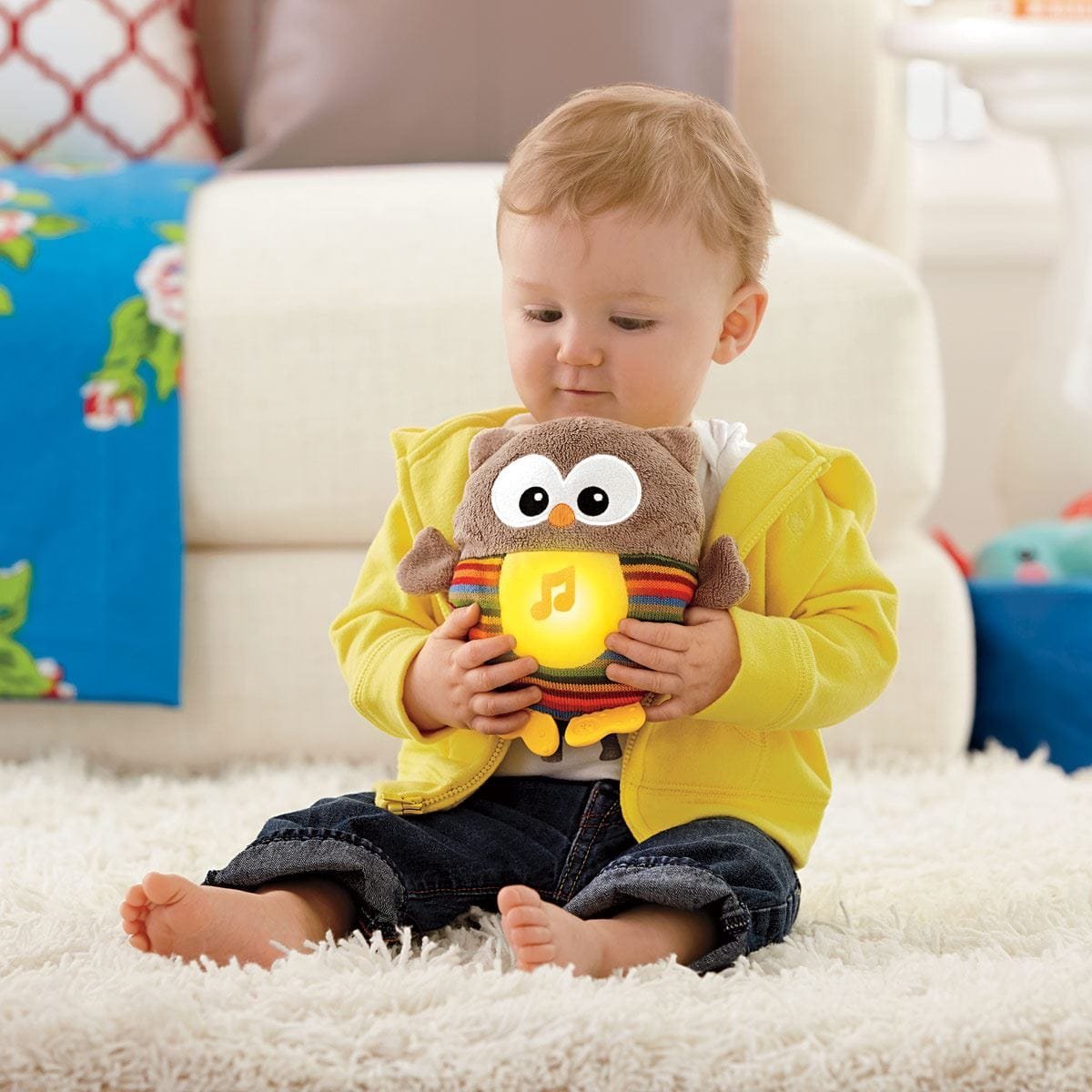 Buho brillo luminoso Fisher Price - Imagen 2