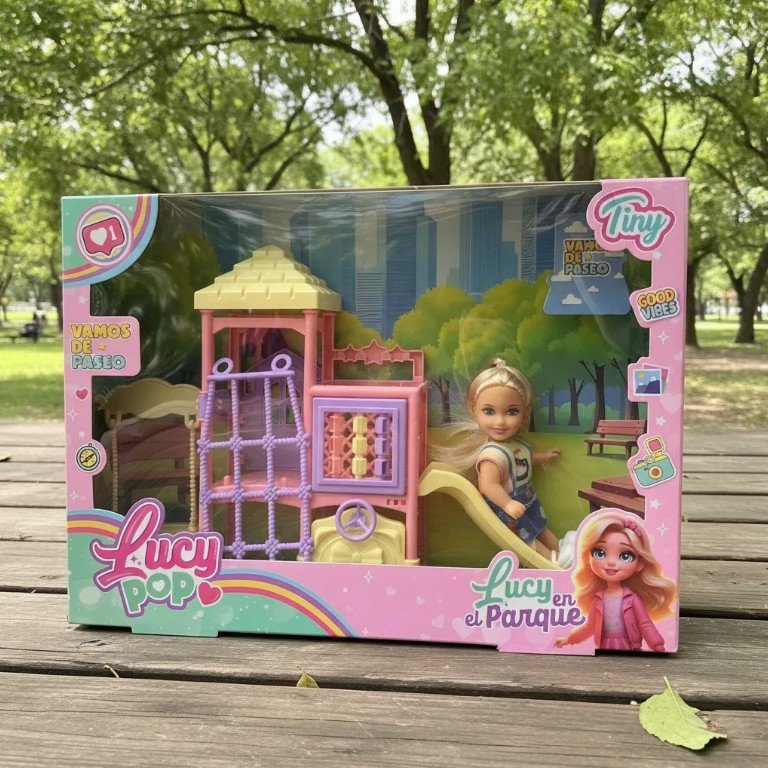 Lucy Pop Lucy en el parque