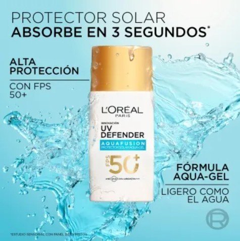 Loreal UV Defender Aquafusion 50FPS - Imagen 2