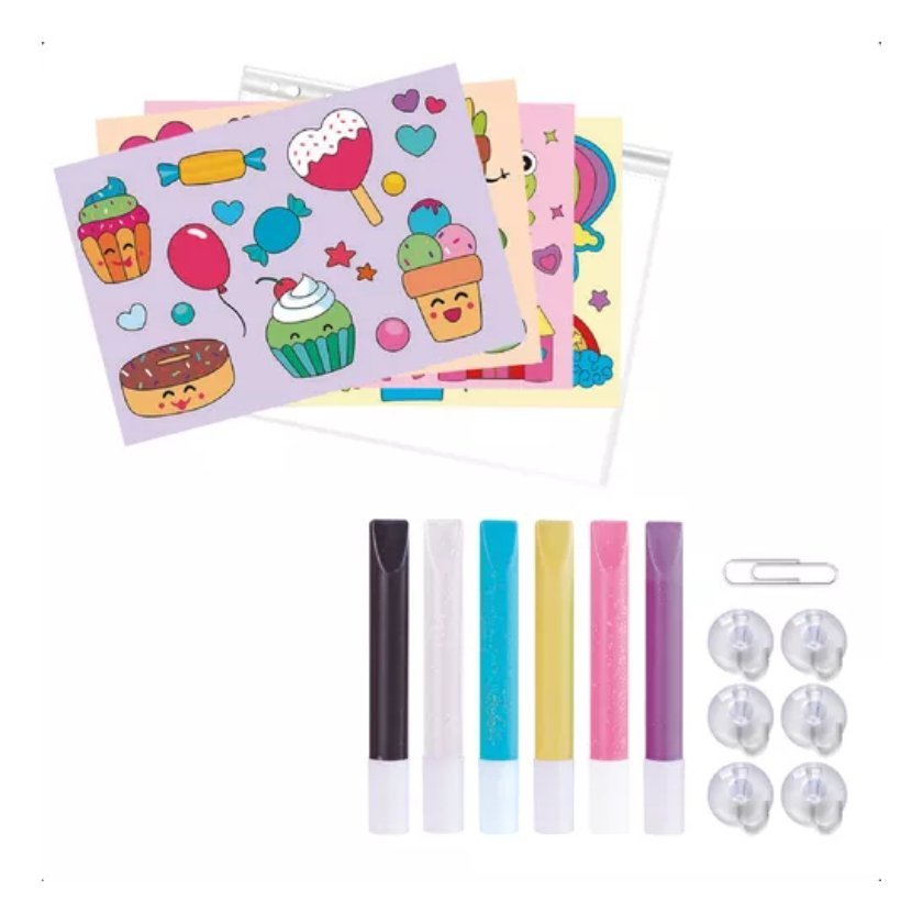 Juliana Crearte mini vitrales y pegatinas - Imagen 4