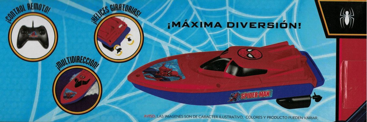 Lancha Marvel Spiderman a Control Remoto - Imagen 3