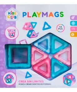 Bloques Magnéticos Playmags 14pcs ¡Crea sin Limites!
