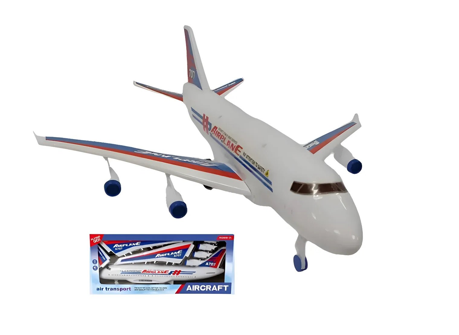 Avión Air Plane Gospeed Fly Escala 1:32 Blanco