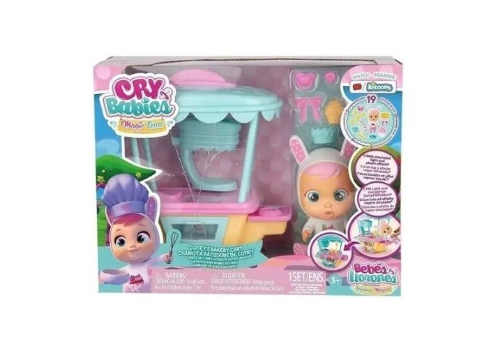 Muñeca Cry Babies Magic Tears Carrito Coney