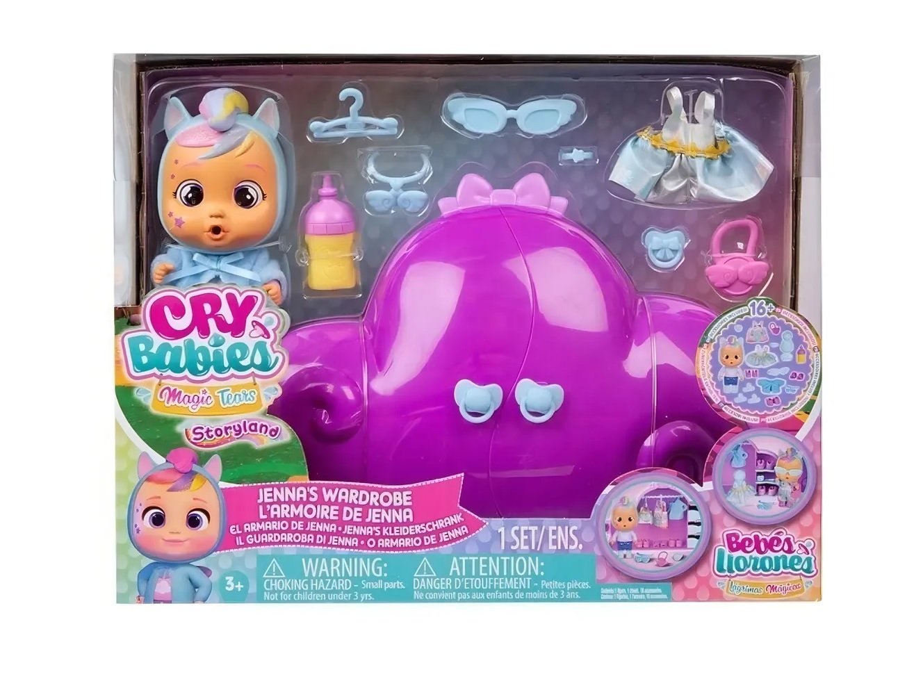 Muñeca Cry Babies El Armario De Jenna Storylands