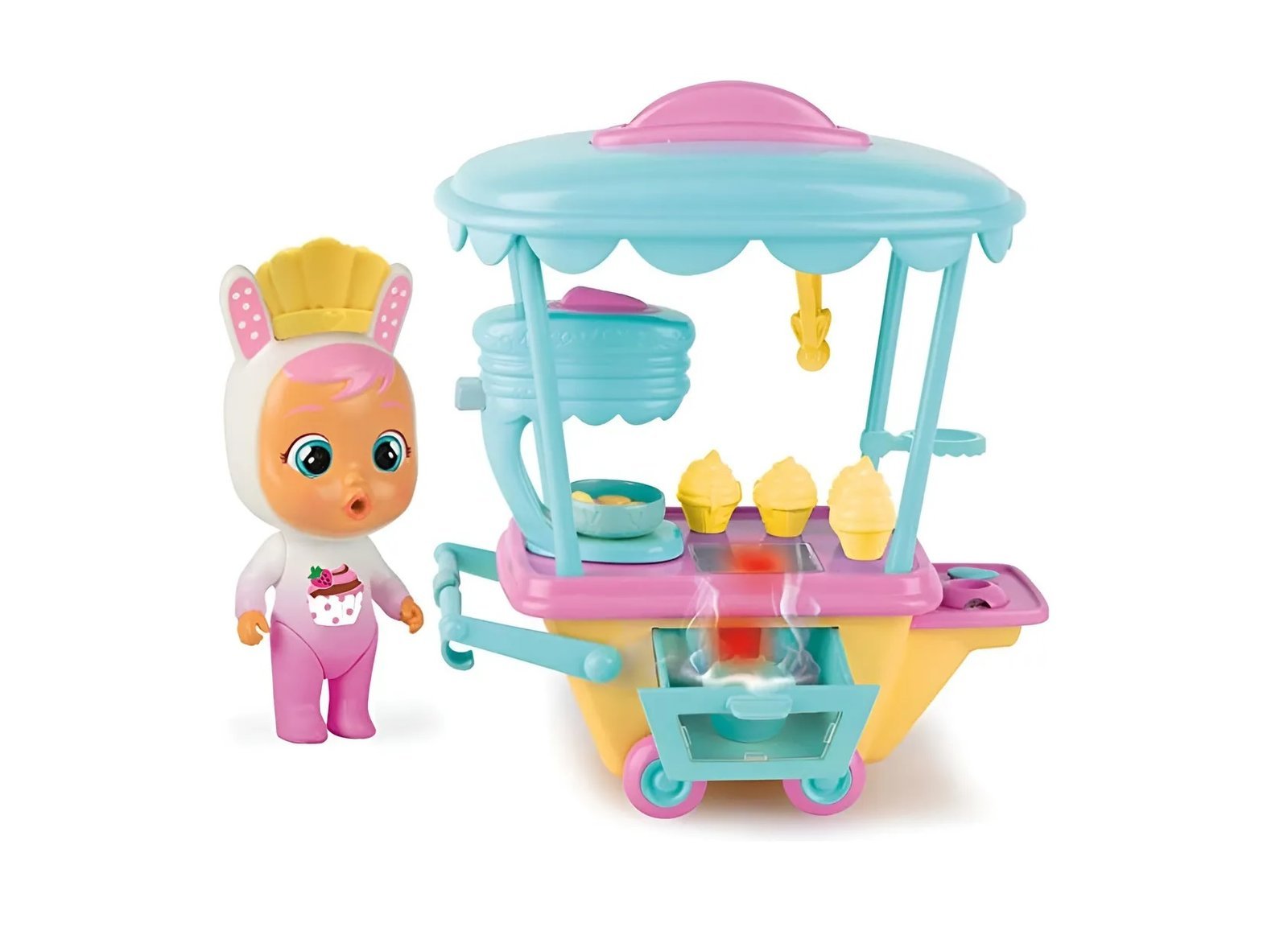 Muñeca Cry Babies Magic Tears Carrito Coney - Imagen 2